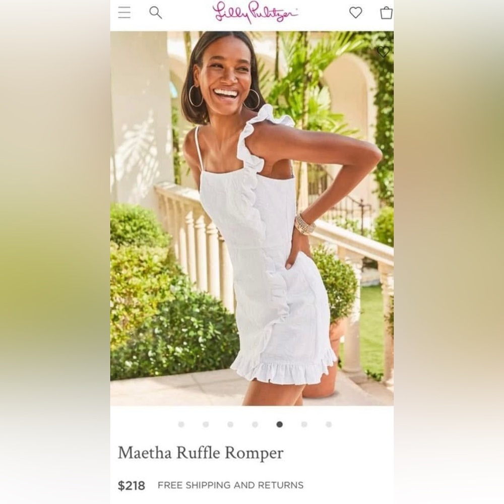NWT Lily Pulitzer Maetha romper